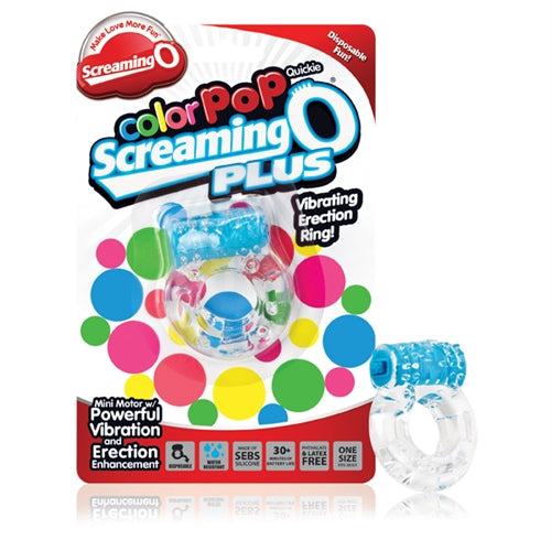 Screaming O Colour Pop Quickie Plus – Vibrating Erection Ring