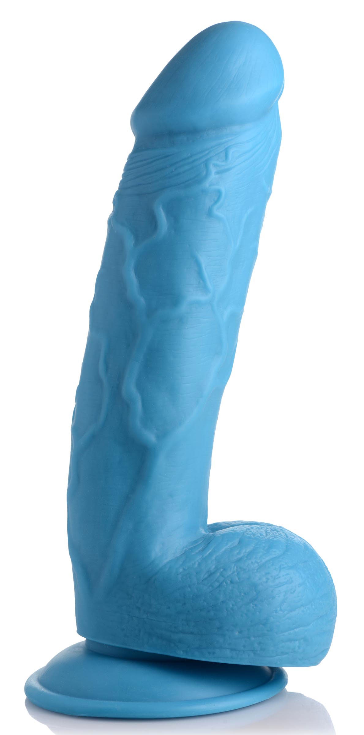 Pop Pecker 8.25 Inch Realistic Dildo With Suction Base Light