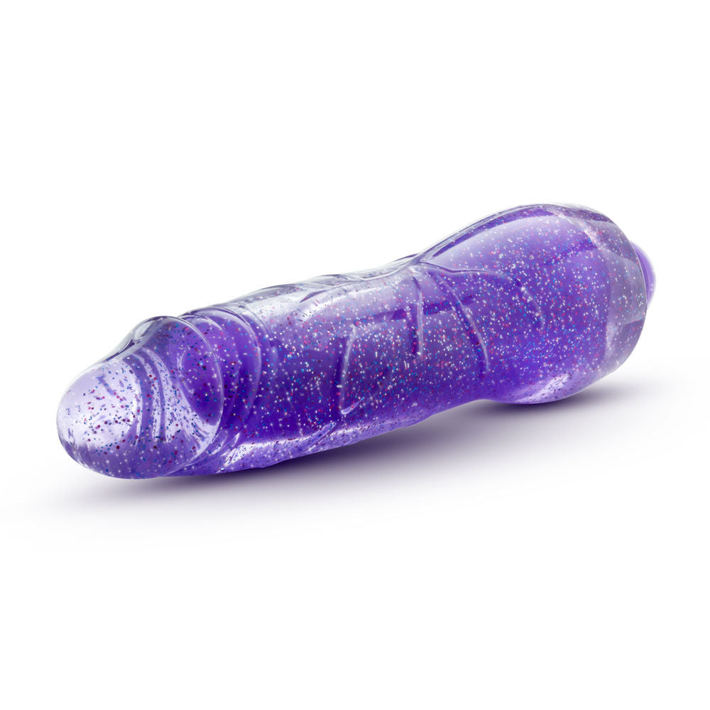 Molly Glitter Realistic Vibrator with Multi-Speed Pink Glow