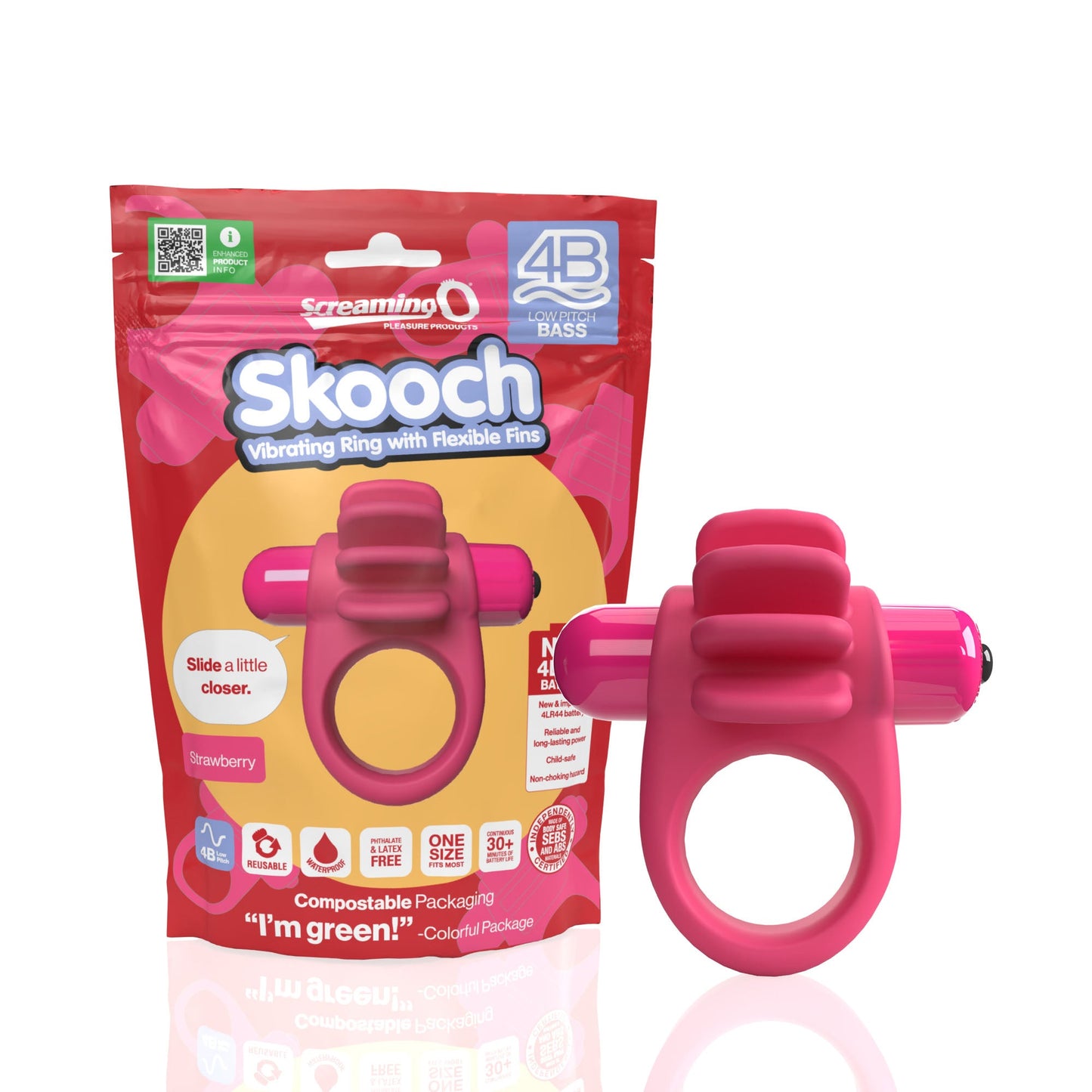 Skooch 4B Low Pitch Bass (Kiwi | Strawberry)