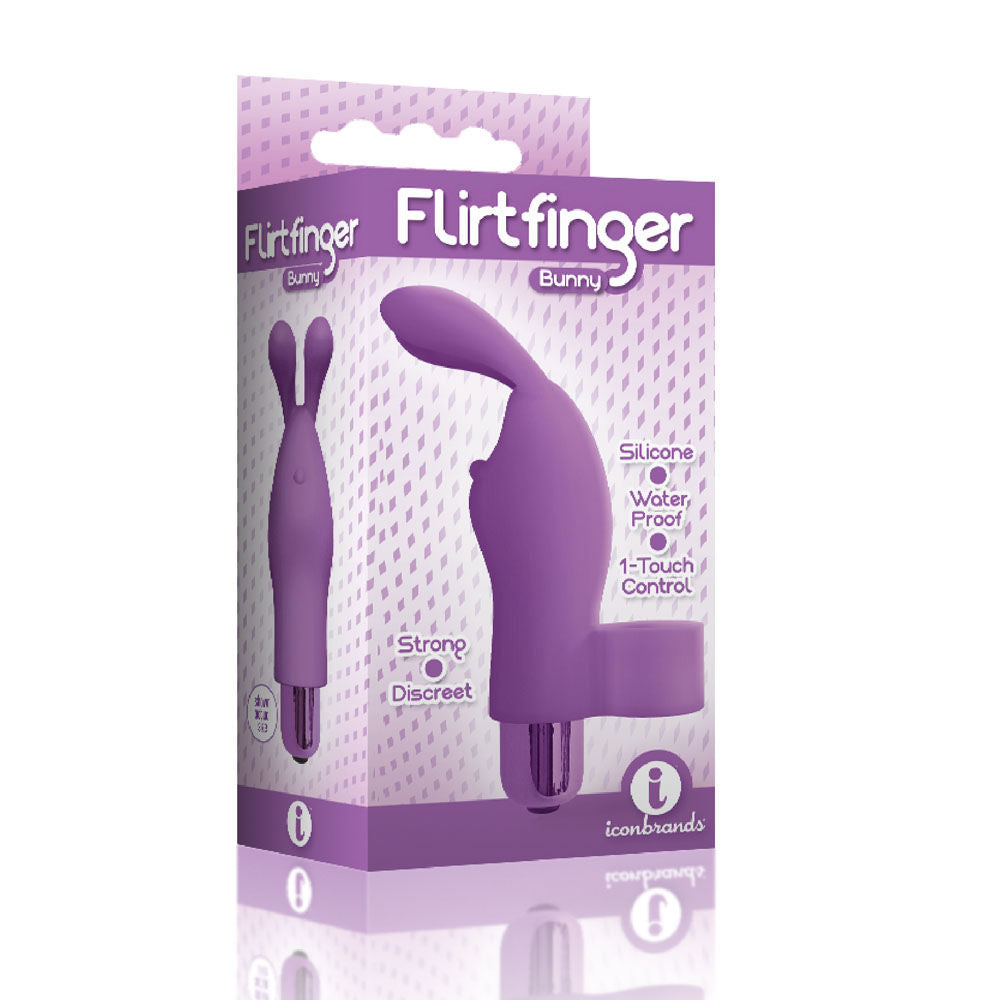 Flirt Finger Butterfly Silicone Vibrator for Clit Stimulation