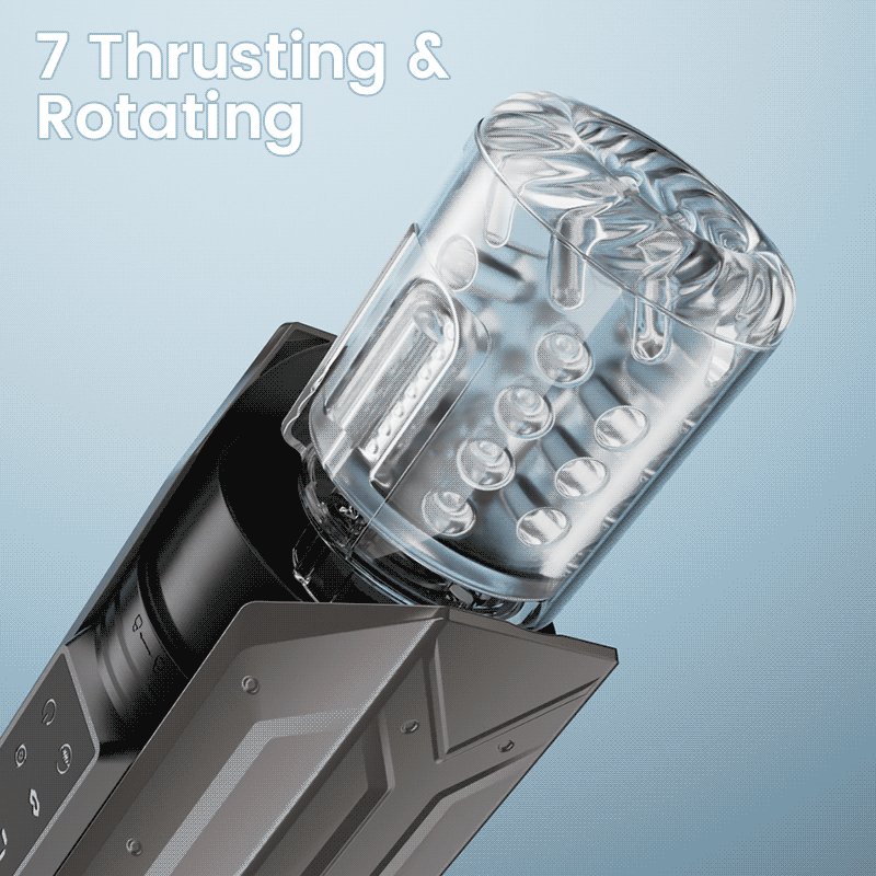 King -Powerful Suction 360° Deep Tight Wrapping Easy to Clean Masturbator Masturbation Cup