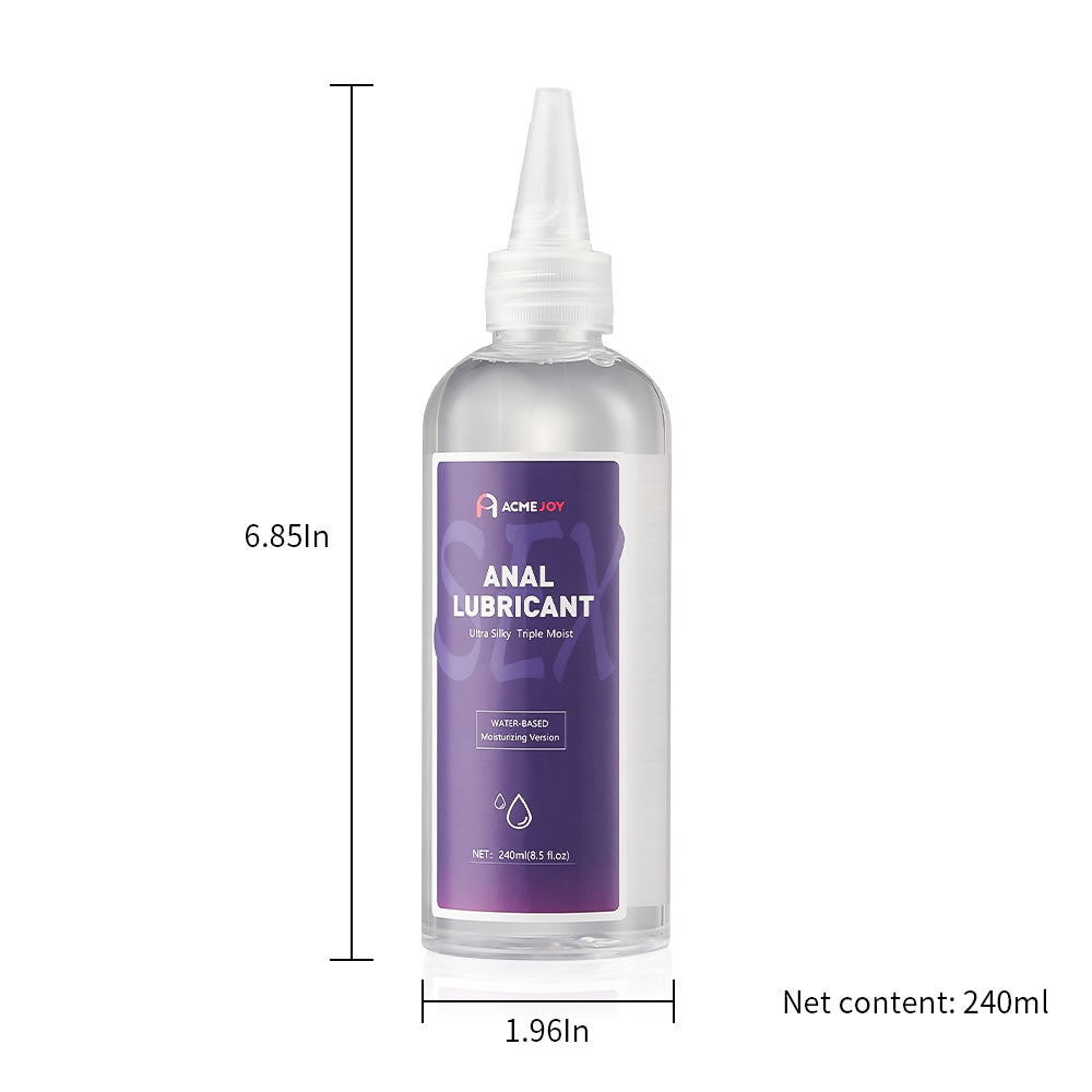 ACMEJOY 8.5oz Ultra-thick Triple Moist Water-based Lubricant Lube & Essential