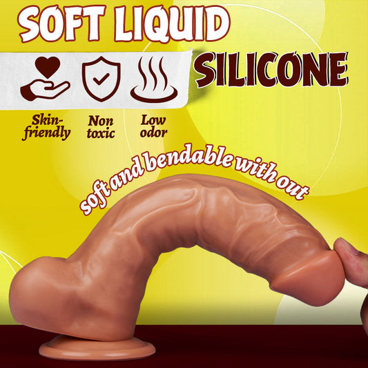 The Water-Spraying Dildo That Simulates Ejaculation Can Be Inserted into 7.09 Inches Dildos