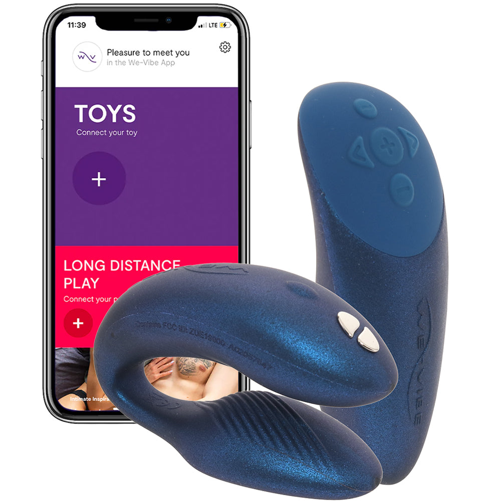We-Vibe Chorus Couples Vibrator in Cosmic Blue Vibrators > Wearable & Panty Vibrators