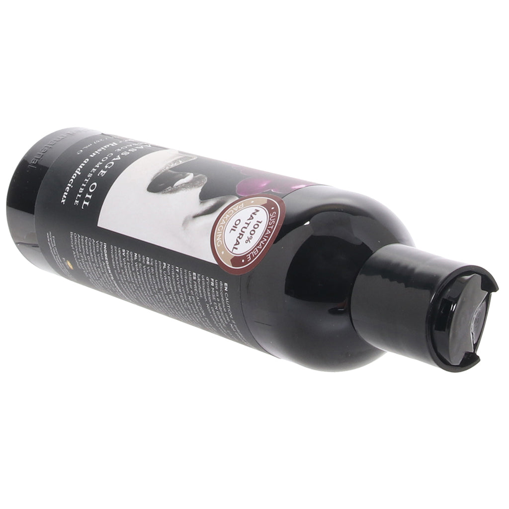 Edible Massage Oil 8oz/236ml in Gushing Grape Sensual Love > Massage