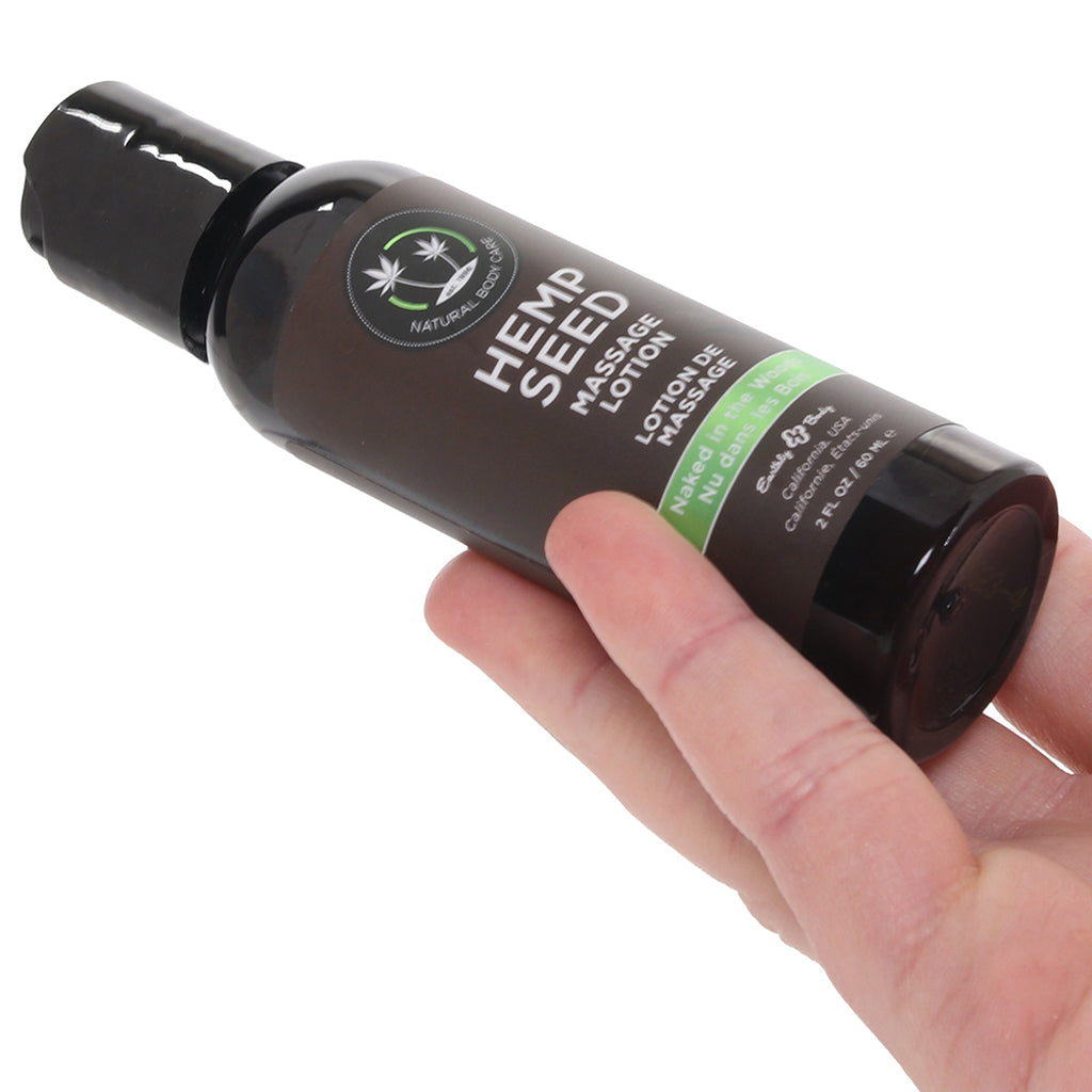 Hemp Seed Massage Lotion 2oz/60ml in Naked in the Woods Sensual Love > Massage
