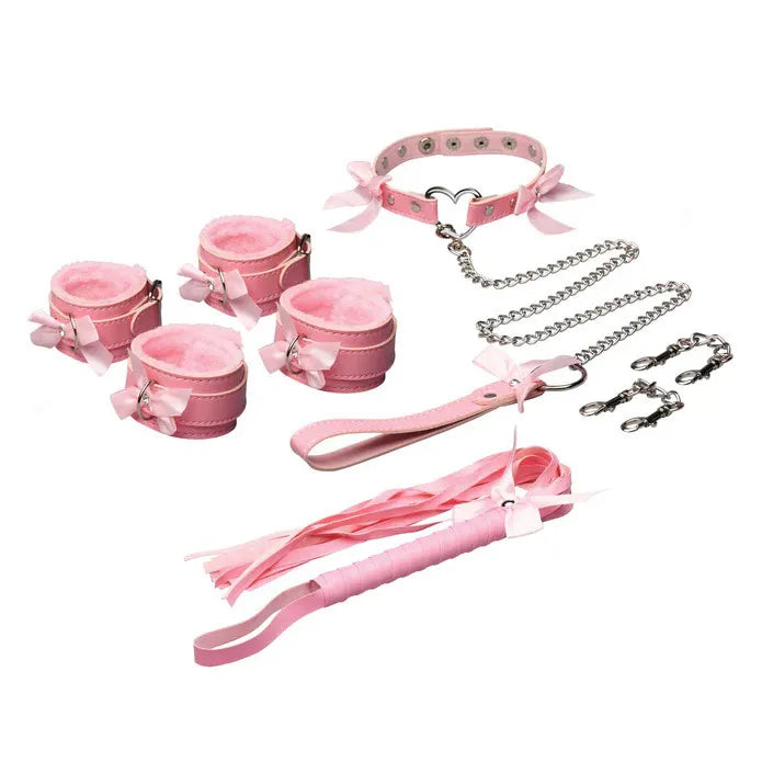 Kawaii Bondage Set (Pink) – Vegan-Friendly Bondage Accessories