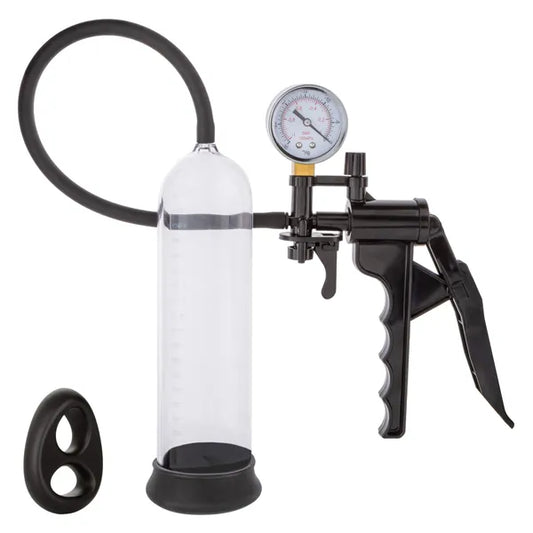 Peak Magnified Gauged Pump System – Silicone Cock and Ball Enhancer Pump