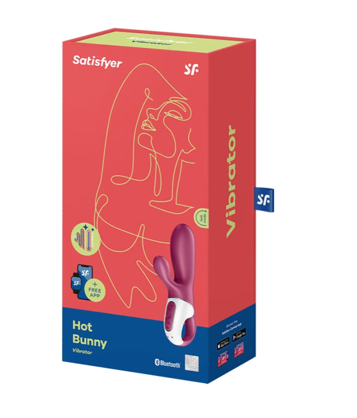 Satisfyer Hot Bunny Connect App Warming Vibrator for Intense Pleasure Exploration