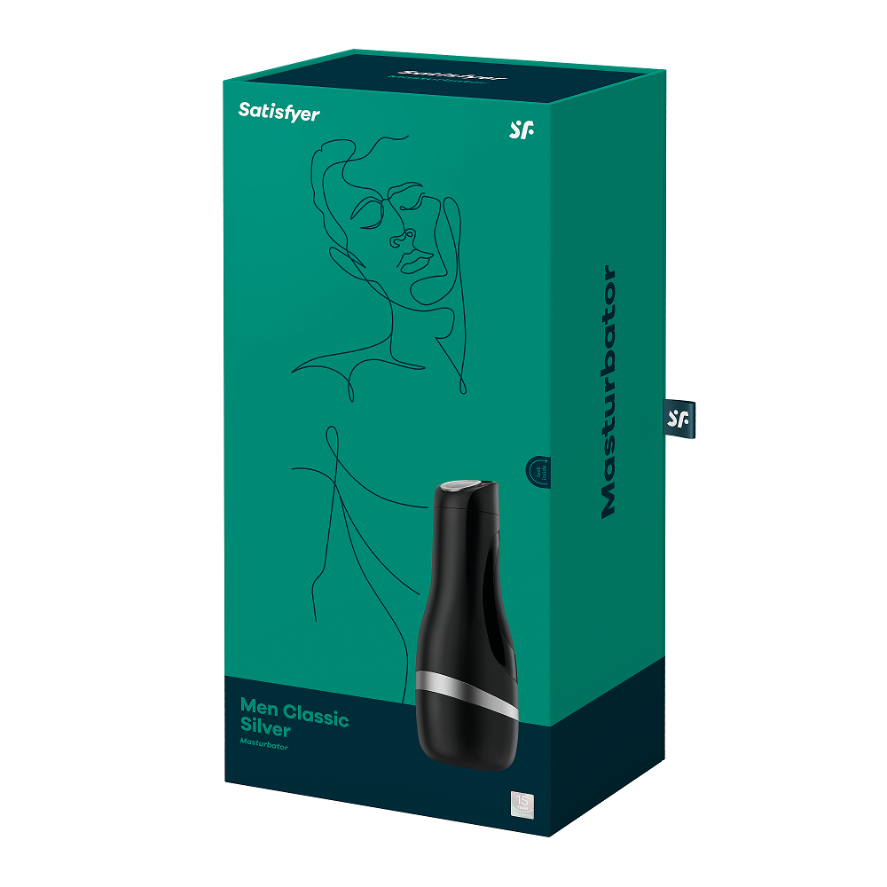 Satisfyer Men Classic (Silver) – Premium Male Masturbator