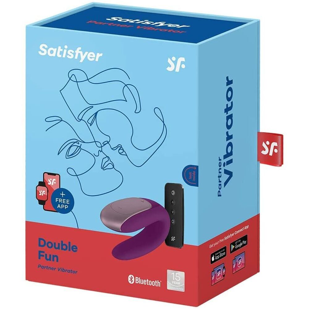 Satisfyer Partner Double Fun App Enabled Couples Vibrator