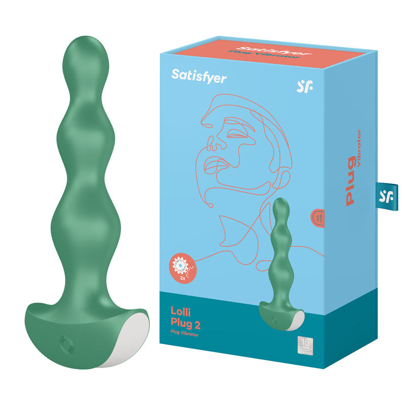 Satisfyer Lolli-Plug 2 – Vibrating Anal Beads Plug