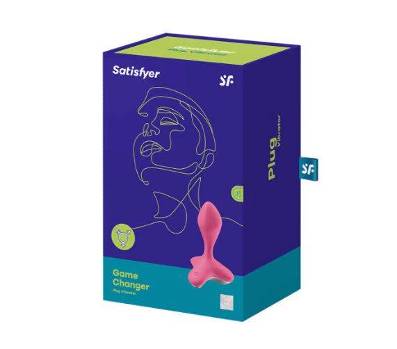Satisfyer Game Changer Vibrating Anal Plug in Pink