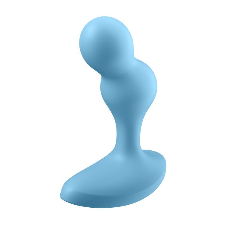 Satisfyer Deep Diver Vibrating Connect App Anal Plug Blue