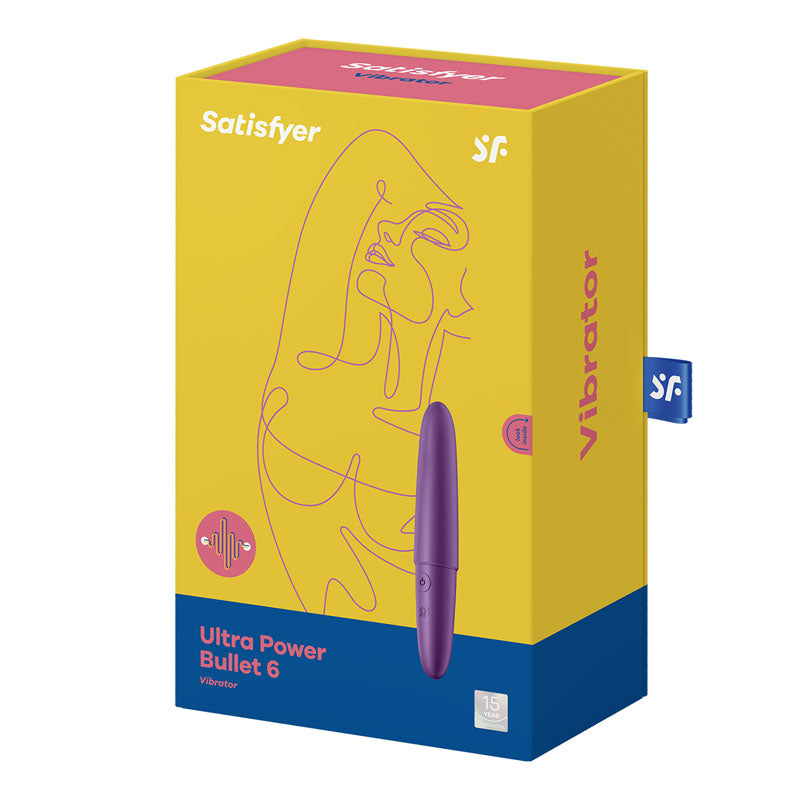 Satisfyer Ultra Power Bullet 6 – USB Rechargeable Bullet Vibrator