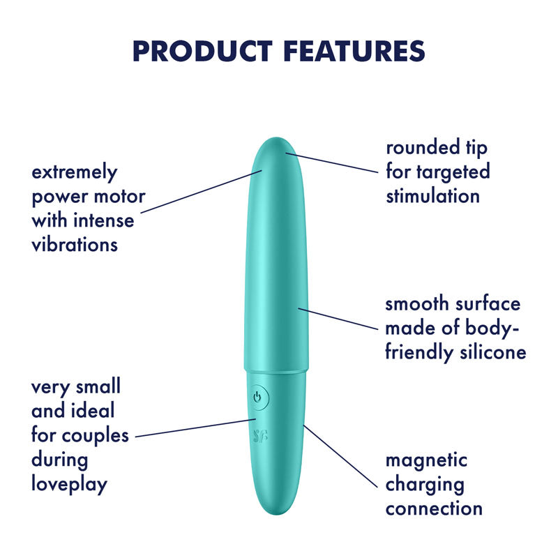 Satisfyer Ultra Power Bullet 6 – USB Rechargeable Bullet Vibrator