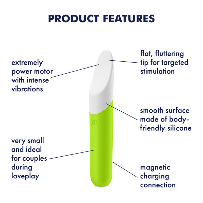 Satisfyer Ultra Power Bullet 7 – USB Rechargeable Bullet Vibrator