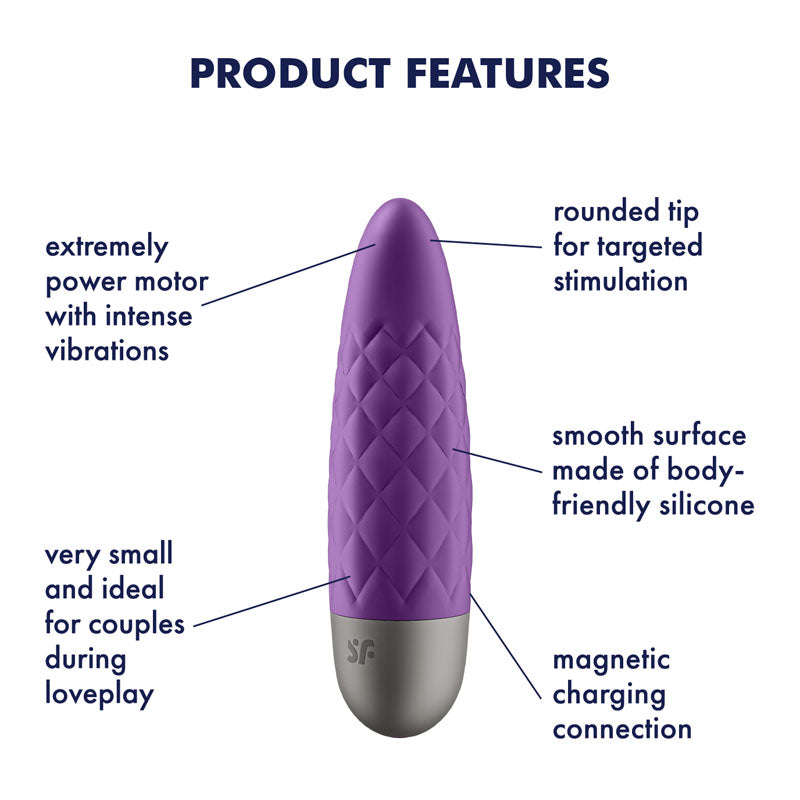 Satisfyer Ultra Power Bullet 5 – Compact Powerful Bullet Vibrator