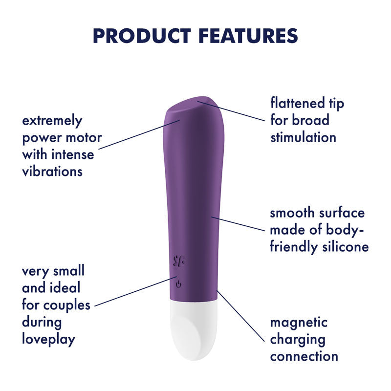 Satisfyer Ultra Power Bullet 2 – USB Rechargeable Bullet Vibrator