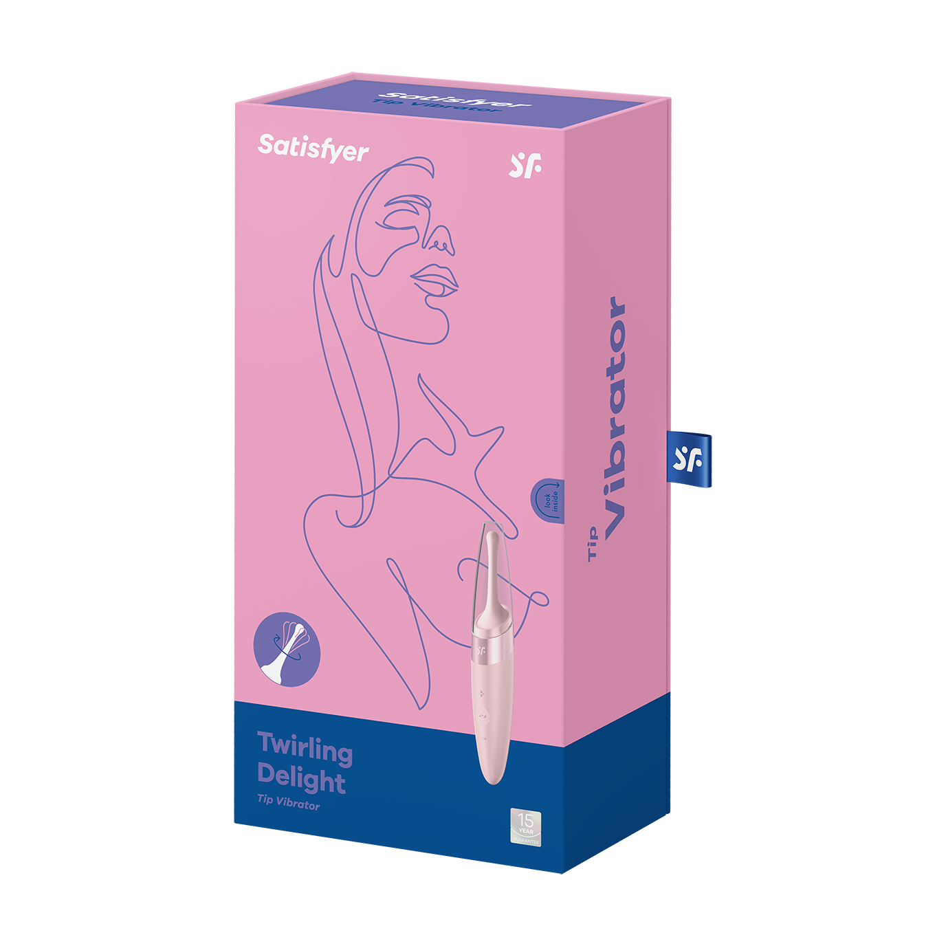Satisfyer Twirling Delight Tip Stimulator (Rose) – Luxury Stimulator