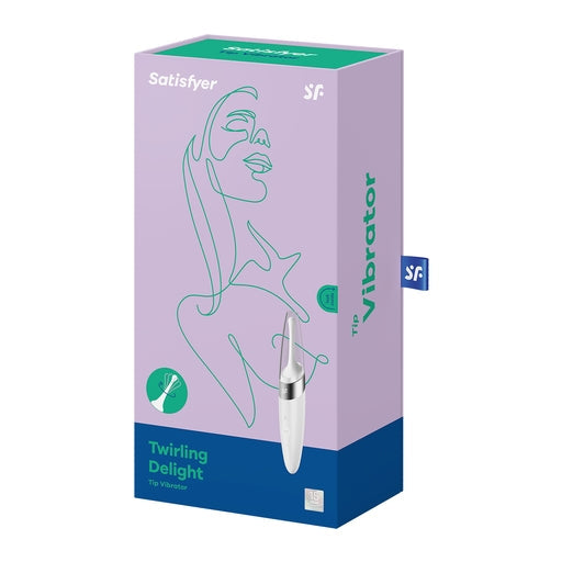 Satisfyer Twirling Delight Tip Stimulator in White