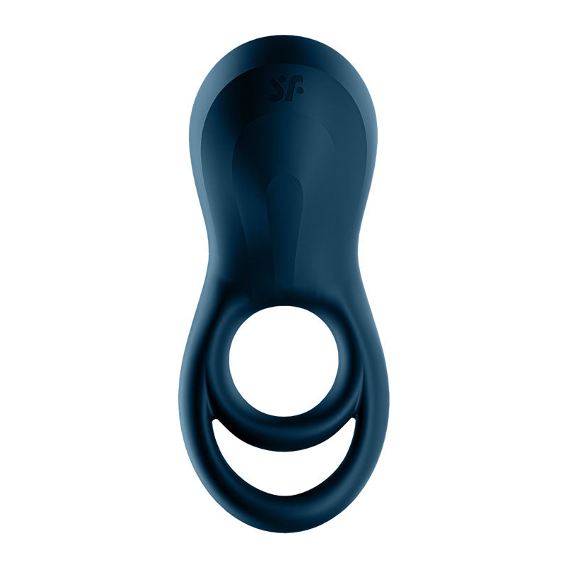 Satisfyer Epic Duo (Black) – Bluetooth App-Controlled Vibrating Cock Ring
