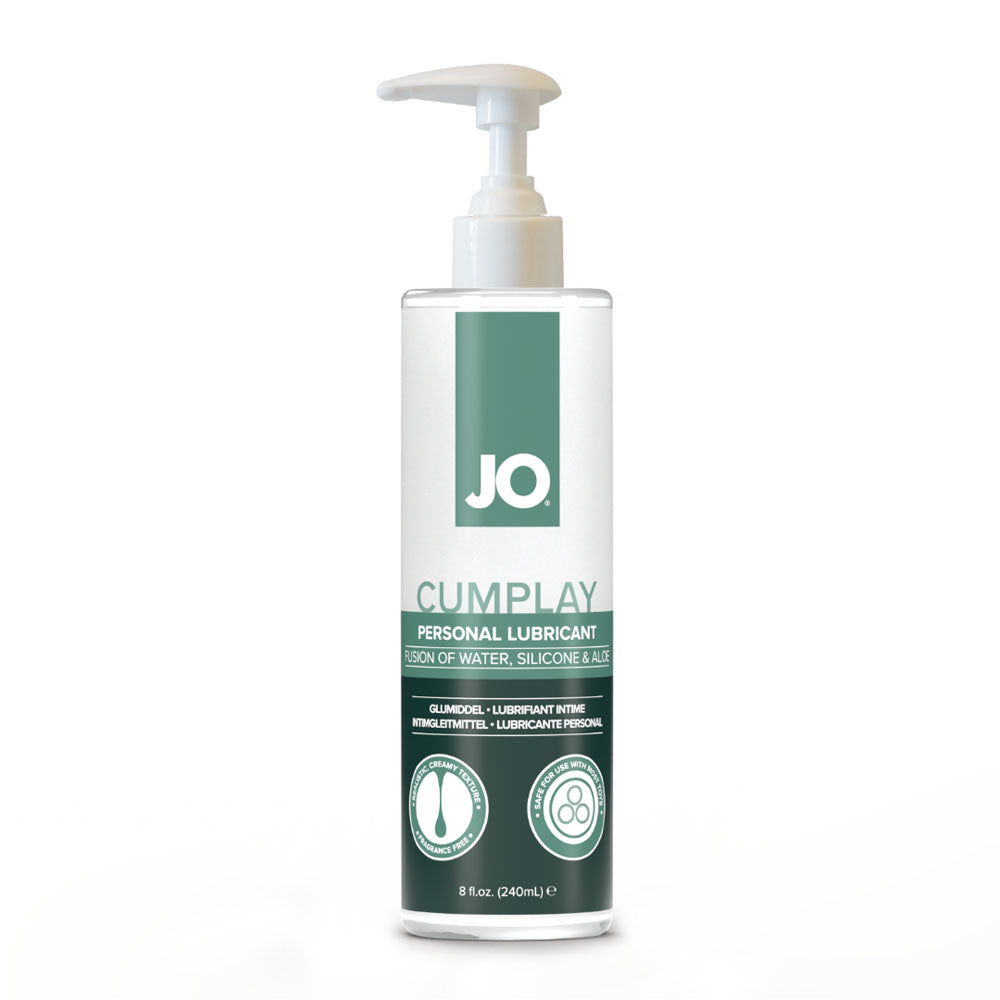 JO Cumplay Hybrid Formula Semen-Like Lubricant (240 ml) – Water-Based Silicone Lubricant