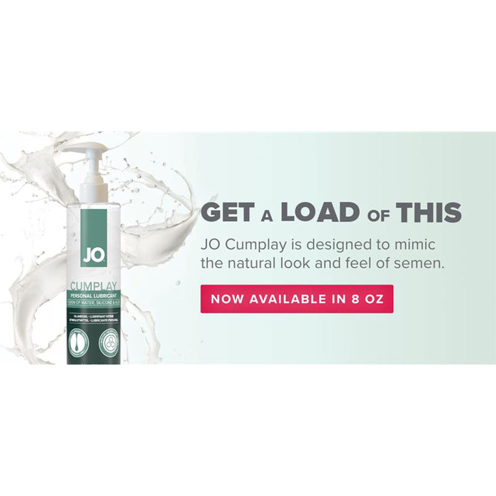 JO Cumplay Hybrid Formula Semen-Like Lubricant (240 ml) – Water-Based Silicone Lubricant