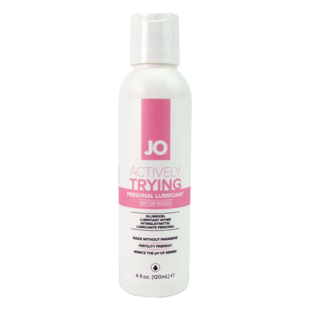 JO Actively Trying – Water-Based Fertility-Friendly Lubricant 120ml Bottle
