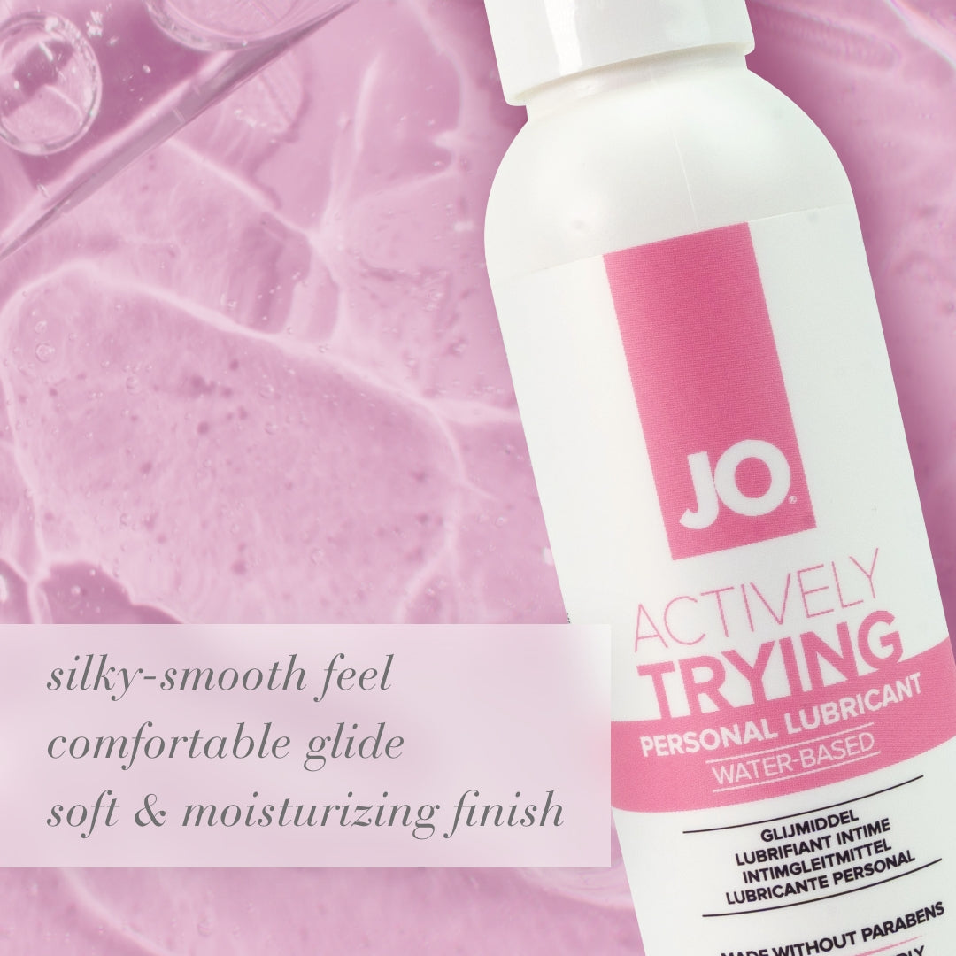 JO Actively Trying – Water-Based Fertility-Friendly Lubricant 120ml Bottle