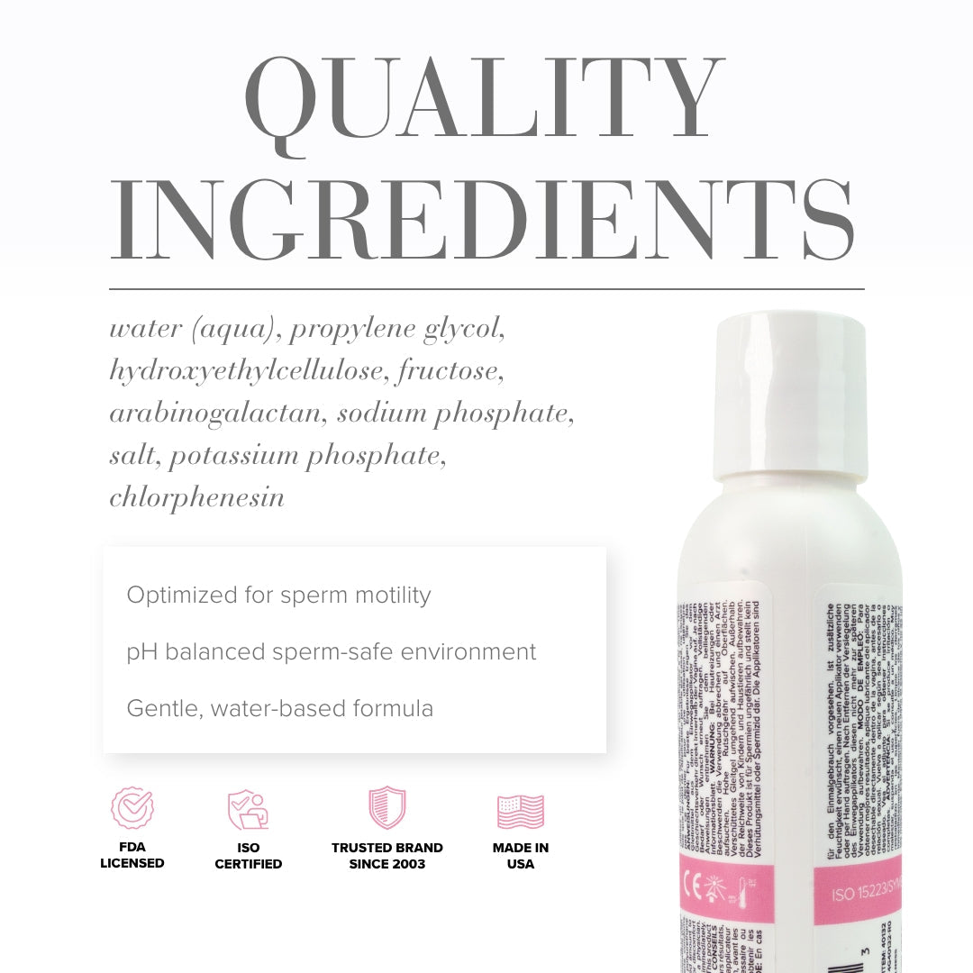 JO Actively Trying – Water-Based Fertility-Friendly Lubricant 120ml Bottle