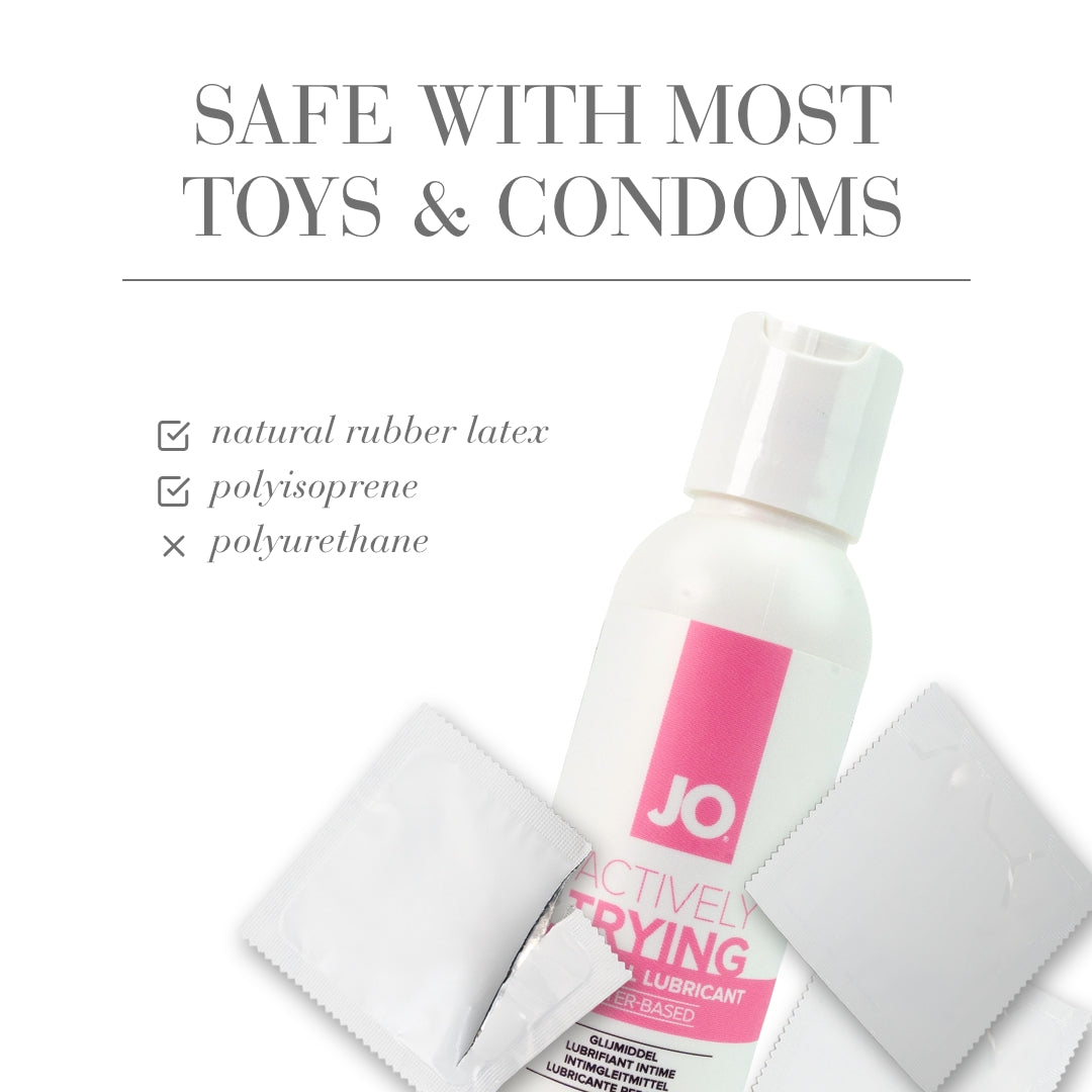 JO Actively Trying – Water-Based Fertility-Friendly Lubricant 120ml Bottle
