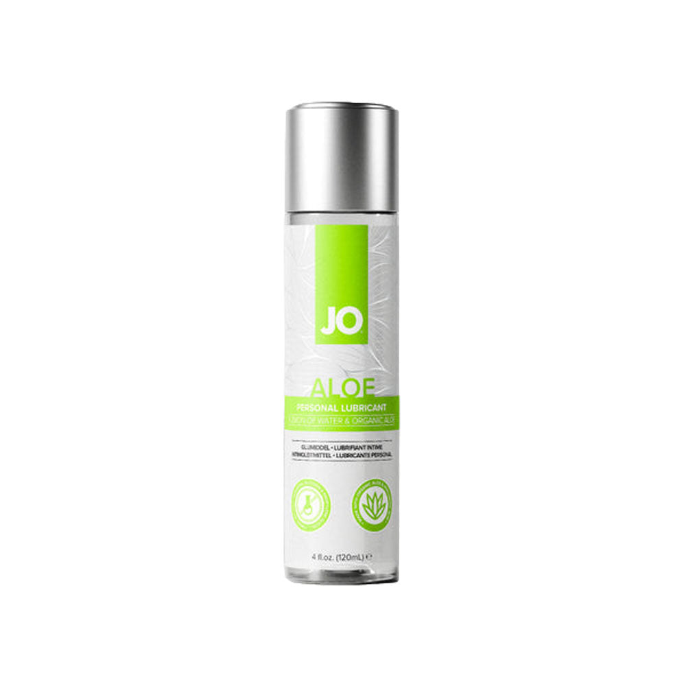 JO Aloe – Water-Based Lubricant with Aloe and Hyaluronic Acid 120ml Bottle