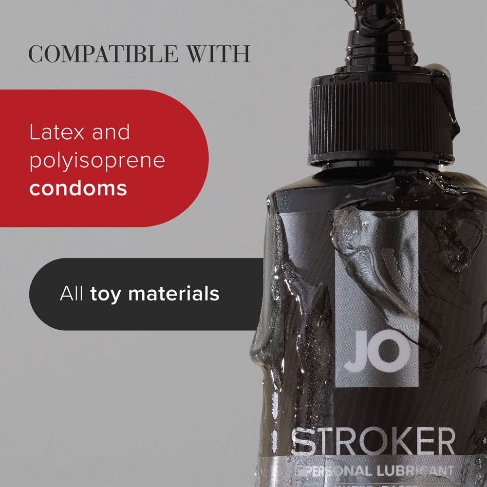 JO Stroker Lube – Water-Based Lubricant 120 ml Bottle