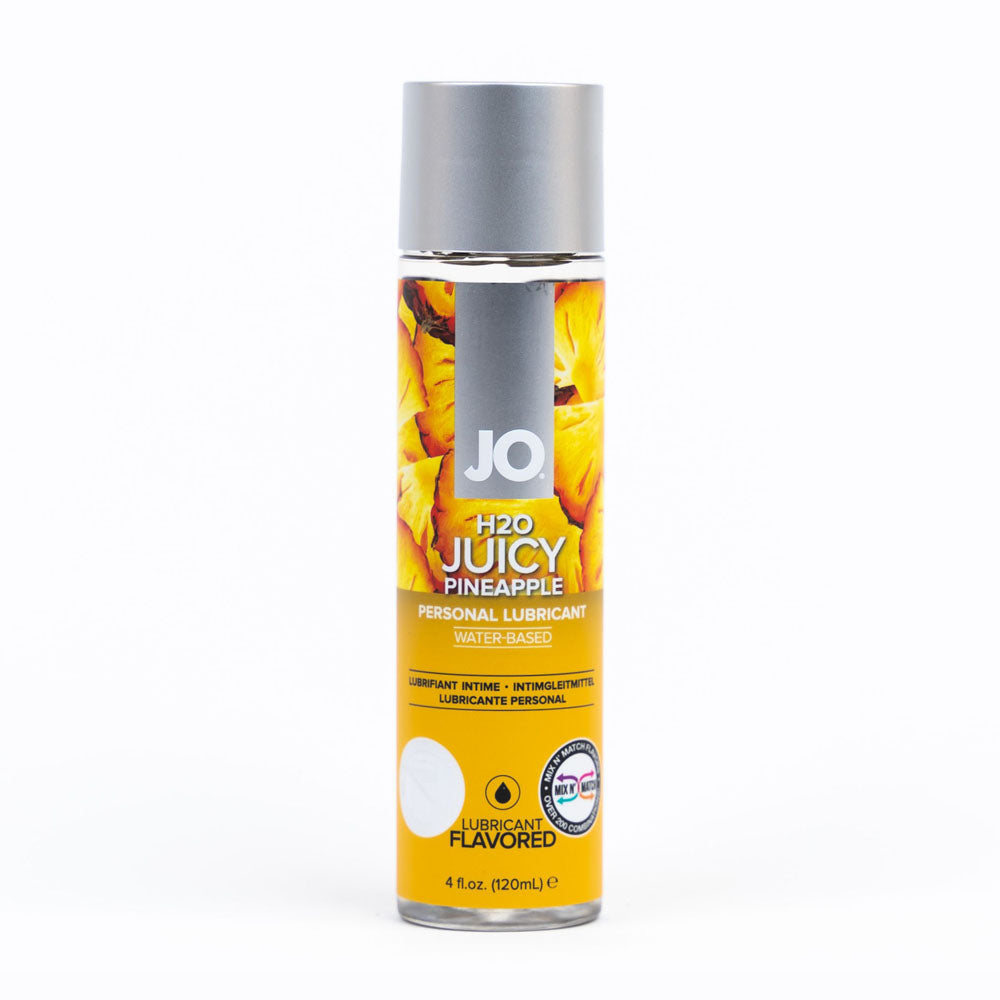 JO H2O Juicy Pineapple (Pineapple Flavored) – Water-Based Lubricant 120 ml