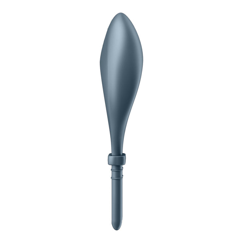 Satisfyer Bullseye Adjustable Dark Blue Penis Ring Vibrator with Bluetooth and App Control
