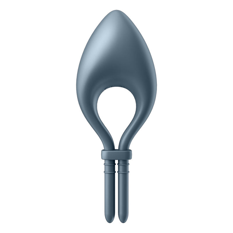 Satisfyer Bullseye Adjustable Dark Blue Penis Ring Vibrator with Bluetooth and App Control