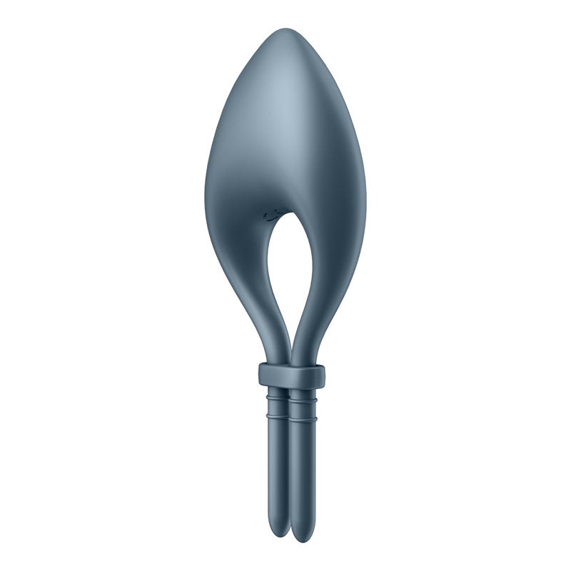 Satisfyer Bullseye Adjustable Dark Blue Penis Ring Vibrator with Bluetooth and App Control
