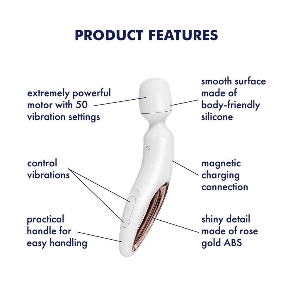 Satisfyer Wand-erland Rose Gold Massage Wand