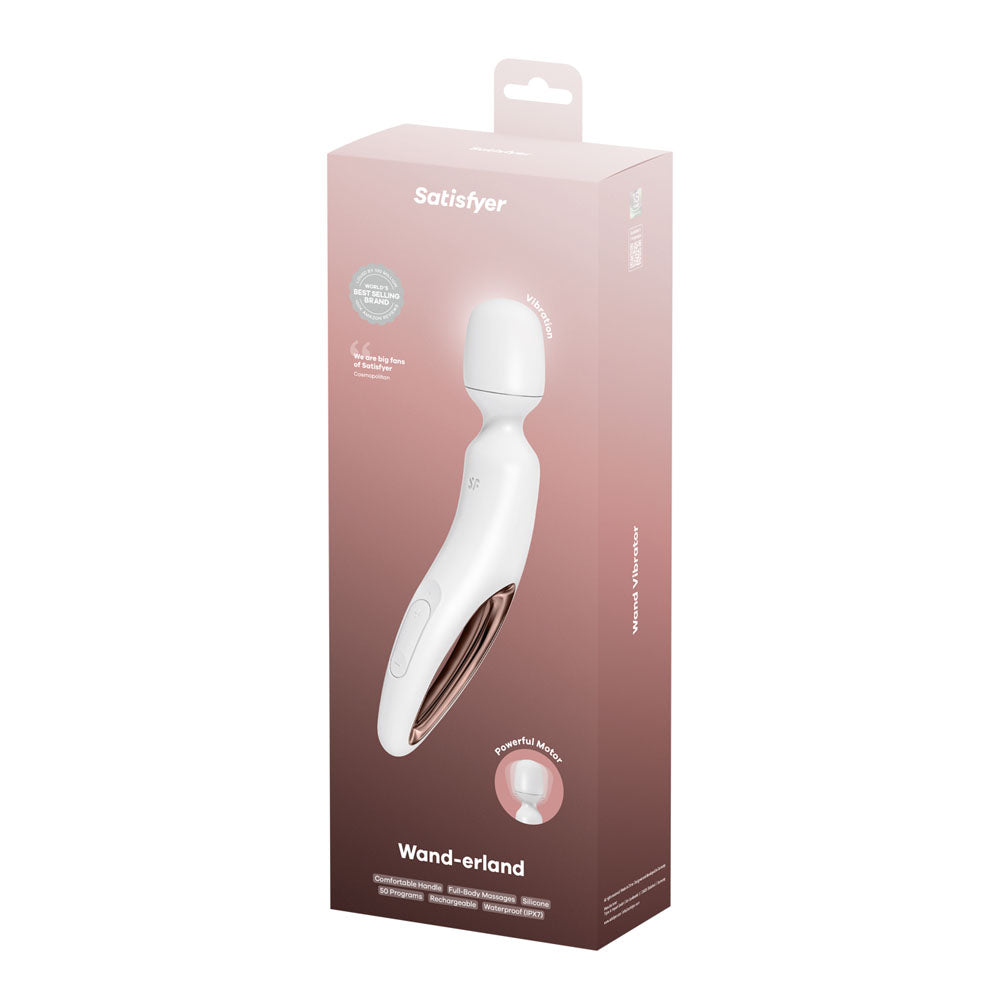 Satisfyer Wand-erland Rose Gold Massage Wand