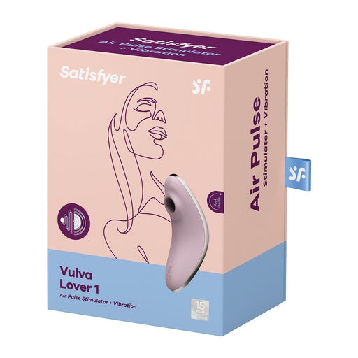 Satisfyer Vulva Lover 1 Violet Compact Clitoral Stimulator