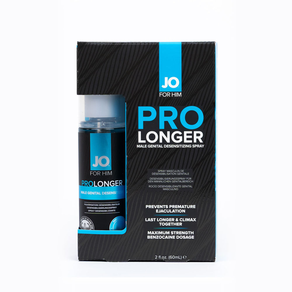 JO Prolonger Spray – 60ml Delay Spray for Ejaculation Control and Sensitivity Enhancement