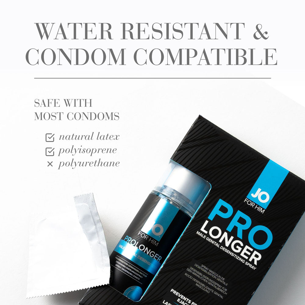 JO Prolonger Spray – 60ml Delay Spray for Ejaculation Control and Sensitivity Enhancement