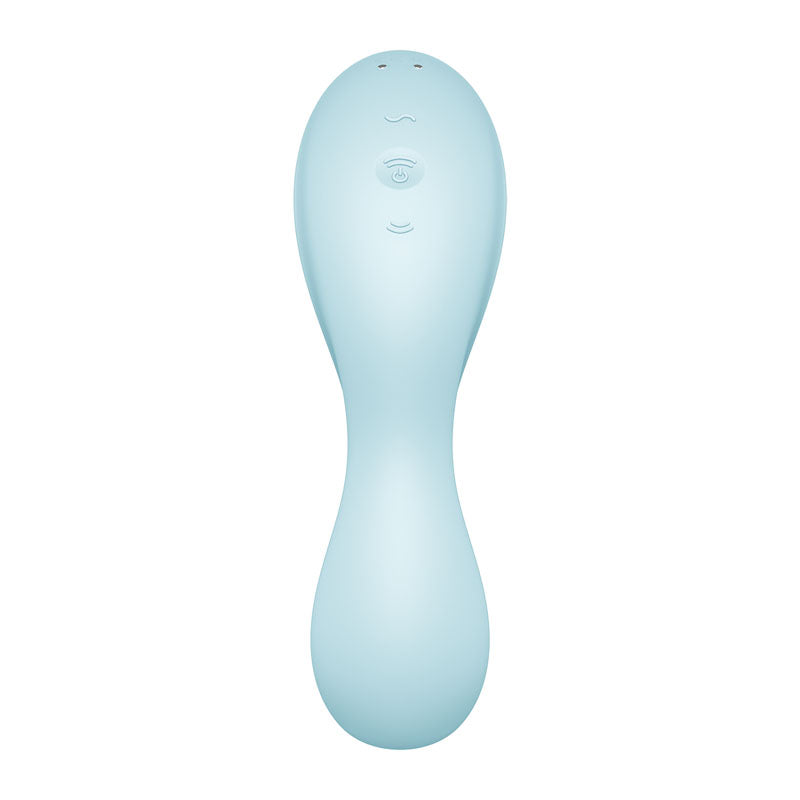 Satisfyer Curvy Trinity 5+ (Blue) – Waterproof Triple Motor Vibrator