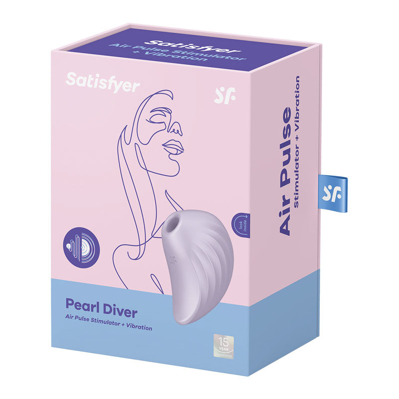 Satisfyer Pearl Diver (Violet) – Air Pulse Vibrator