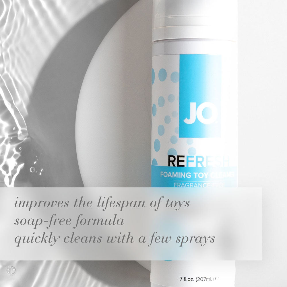 JO Refresh Foaming Toy Cleaner – Gentle Fragrance-Free 50 ml Toy Cleaner