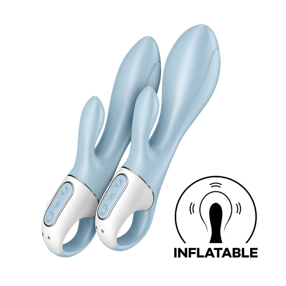Satisfyer Air Pump Bunny 1 - Inflatable Rabbit Vibrator 8 Inch