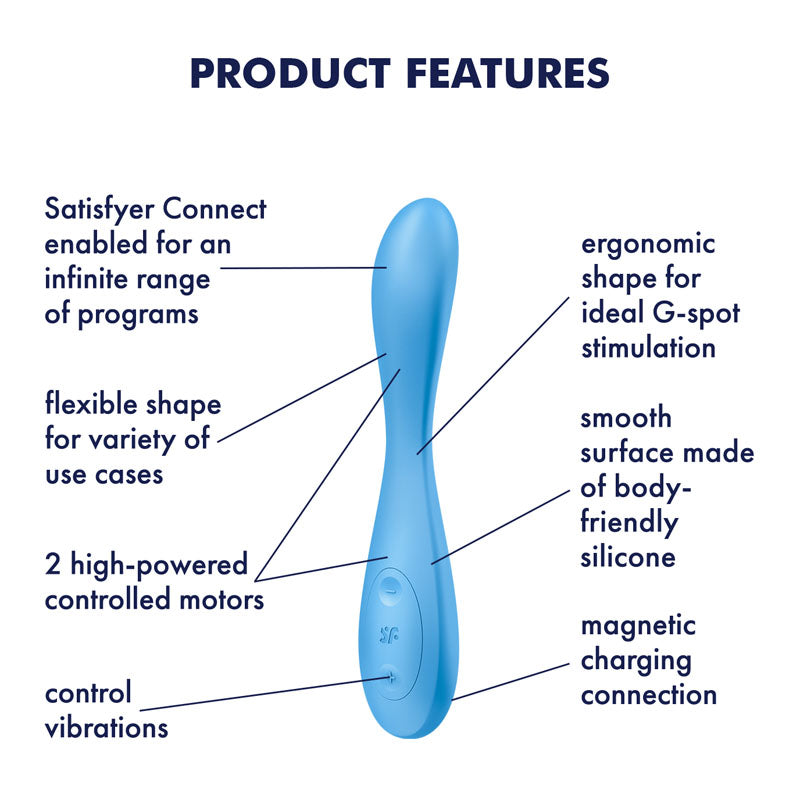Satisfyer G-Spot Flex 4 – USB Rechargeable Remote-Controlled Vibrator