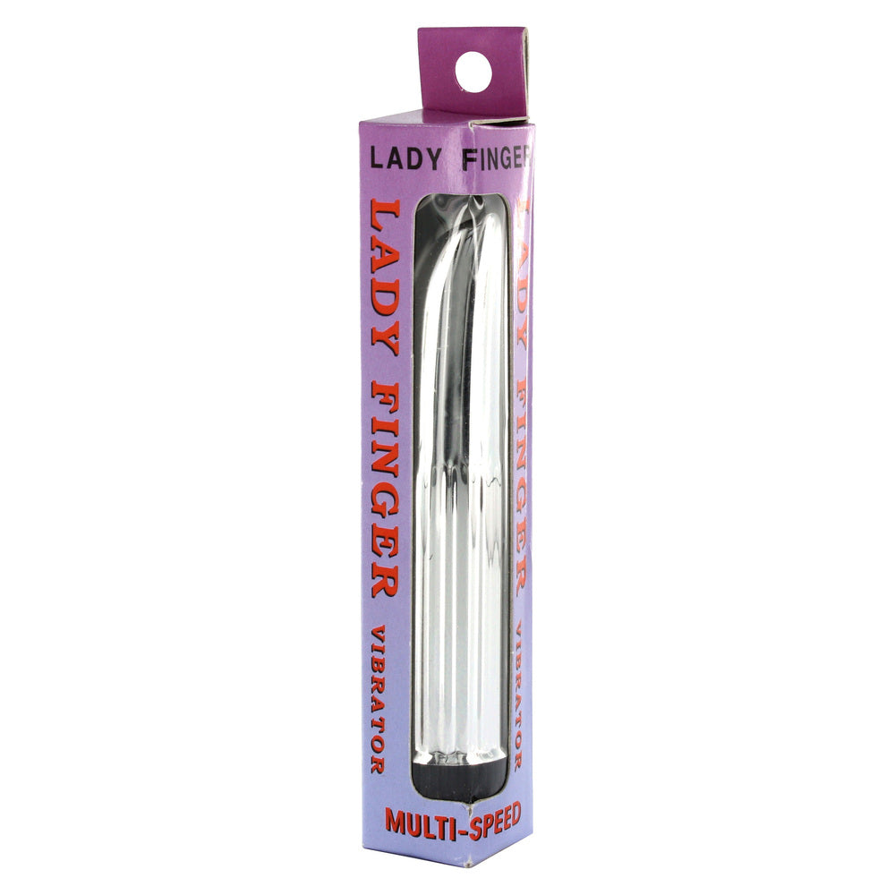 Lady Finger Mini – 5.5 Inch Smooth Personal Vibrator